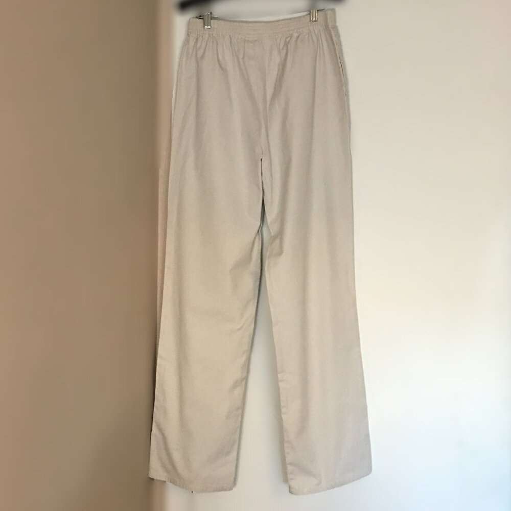 Vintage 𝐂𝐇𝐑𝐈𝐒𝐓𝐈𝐀𝐍 𝐃𝐈𝐎𝐑 "Actifs" Cotton Pull-On Pants - Picture 5 of 8